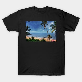 Dreamy Beach & Palm Trees T-Shirt